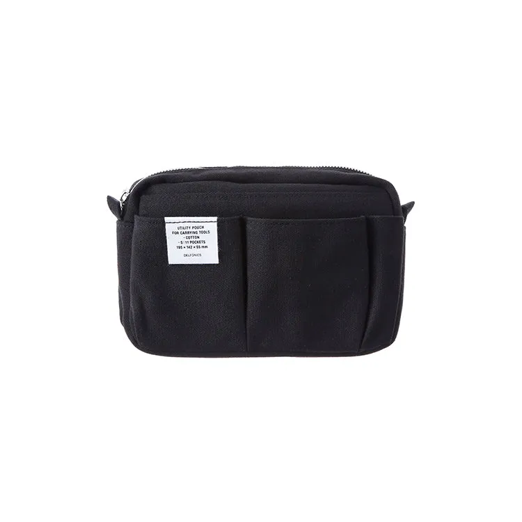 Delfonics Utility Pouch - Small Size / Black - , Delfonics Inner Carrying Bag S Size