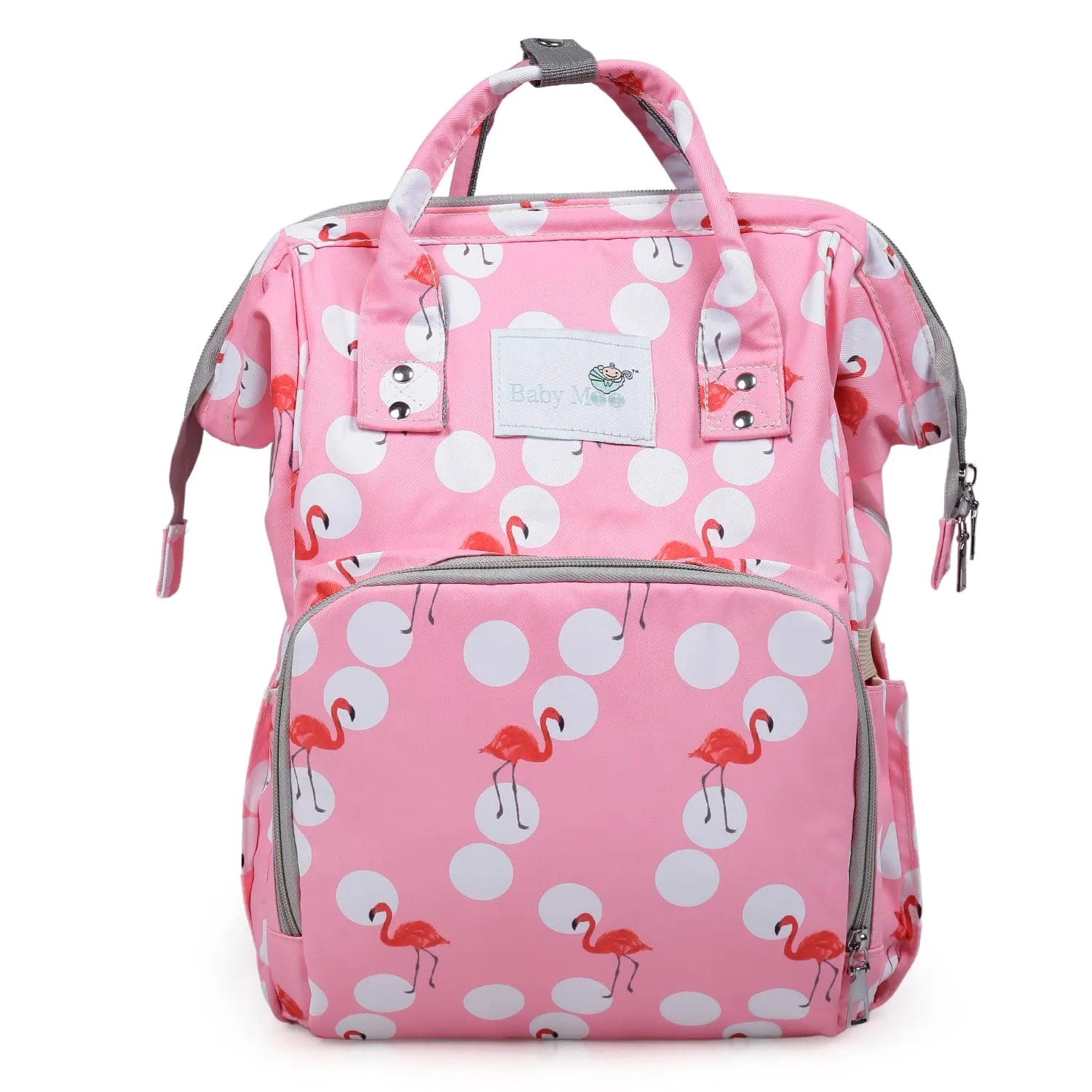 Diaper Bag 
Maternity Backpack Flamingo Pink