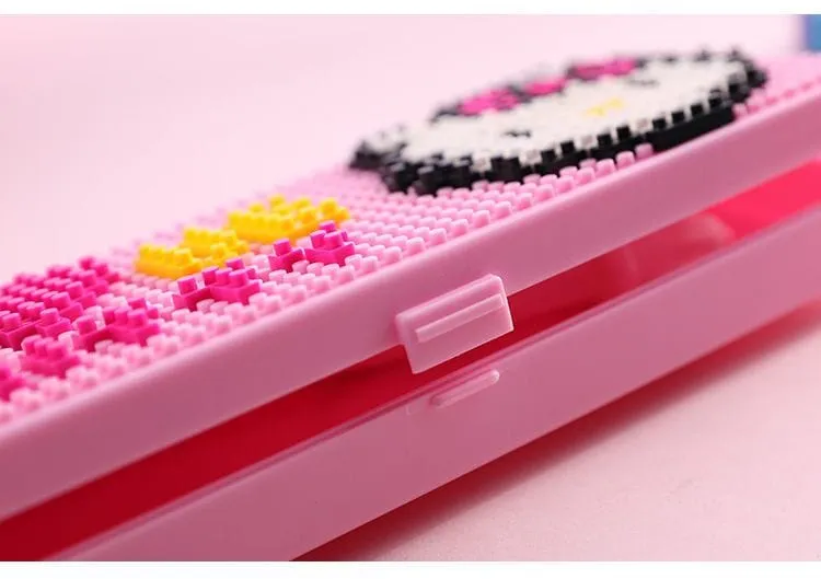 DIY Fun Puzzle Mini Blocks Pencil Case