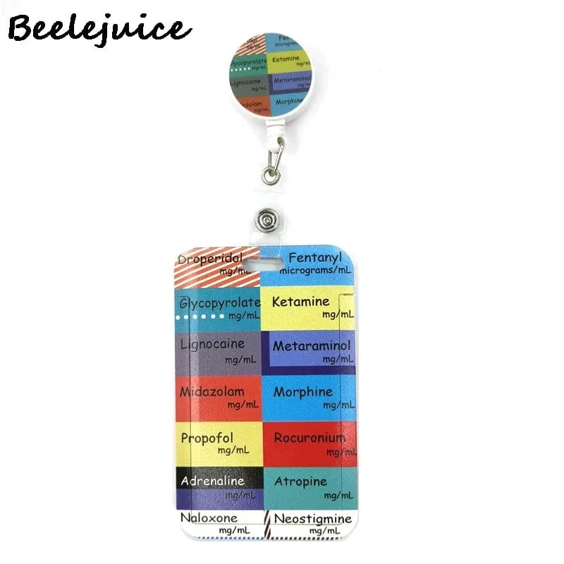 Doctor Nurse Medical Card ID Holder Lanyard Accessories Gifts