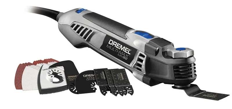 Dremel MM50-01 Oscillating Tool Kit, 10,000 to 21,000 opm, 3.2 deg Oscillating, Variable Speed Control :EA: QUANTITY: 1