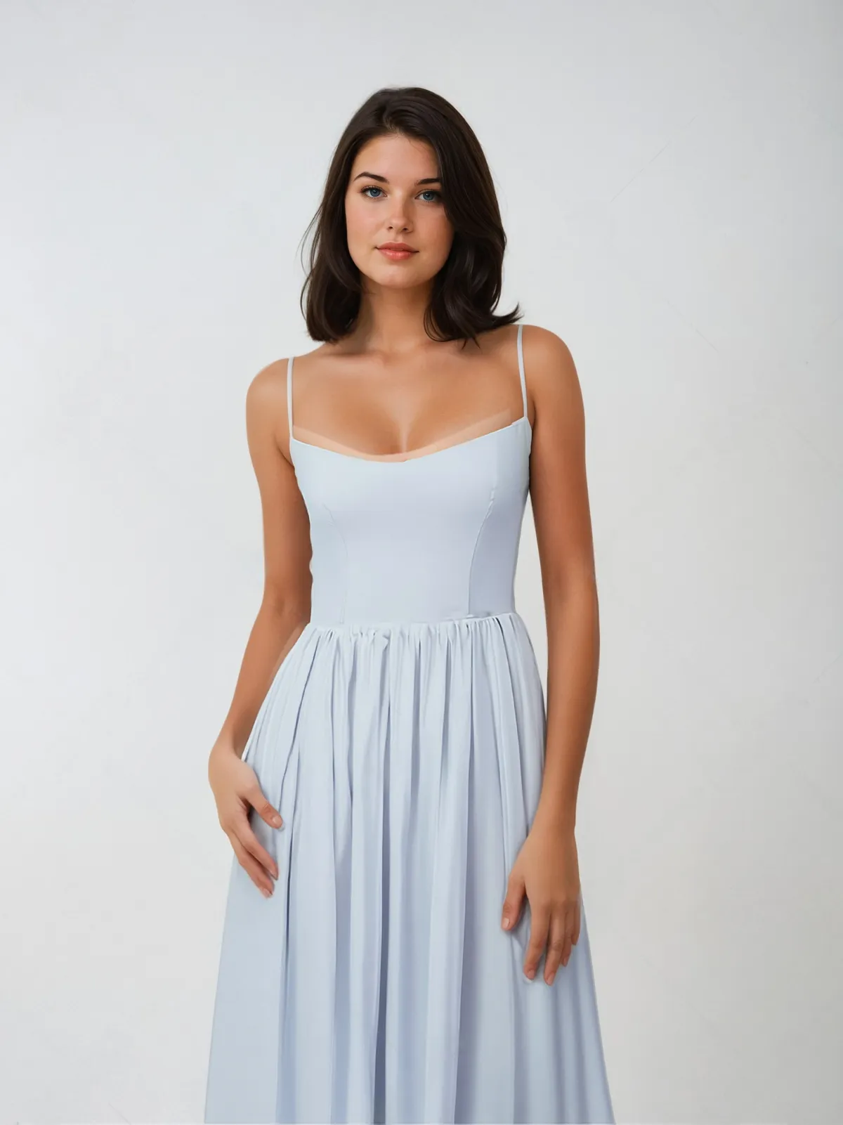 Ella - Breezy Summer Corset Dress with Adjustable Straps and Convenient Pockets