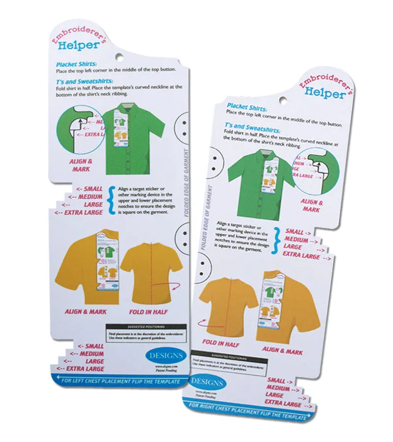 Embroiderer's Helper Placement Tool