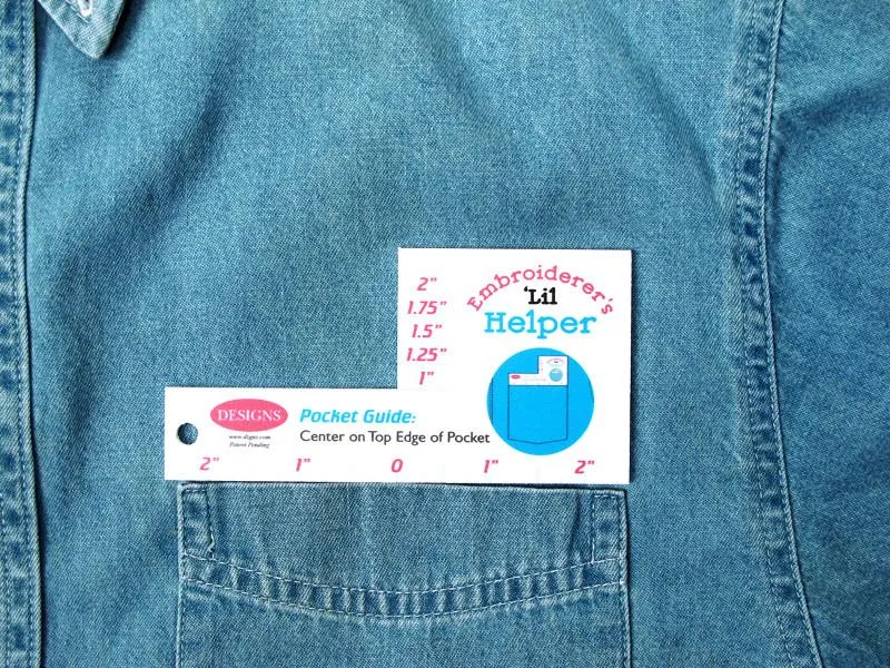 Embroider's 'Lil Helper: Above Pocket Embroidery Placement Tool