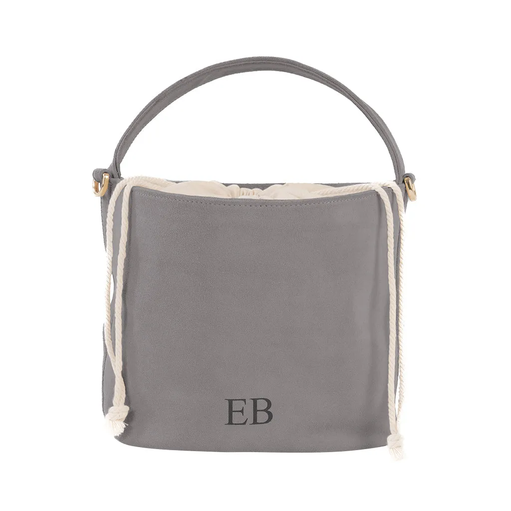 Emmy Boo Siracusa Suede Bucket Bag