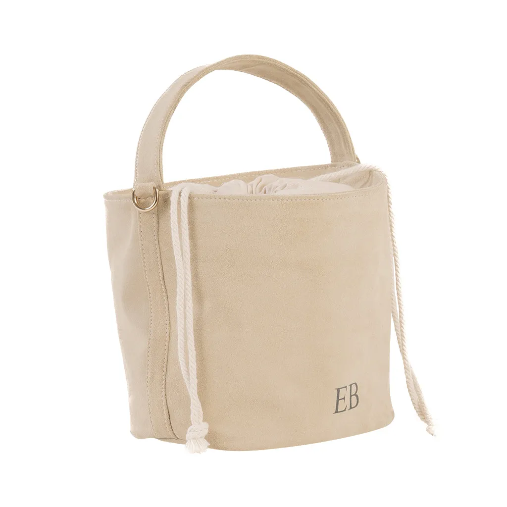 Emmy Boo Siracusa Suede Bucket Bag