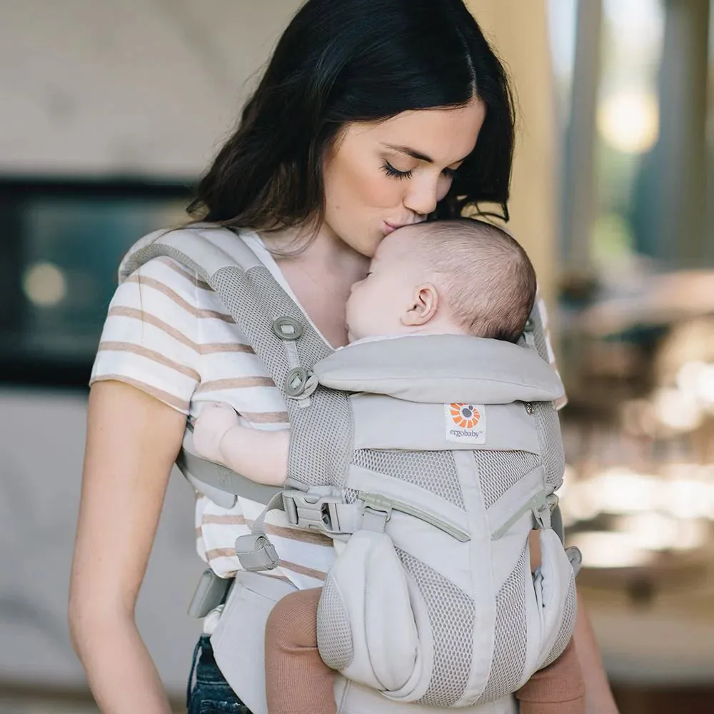 Ergobaby All Position OMNI 360 Cool Air Mesh Baby Carrier - Pearl Grey