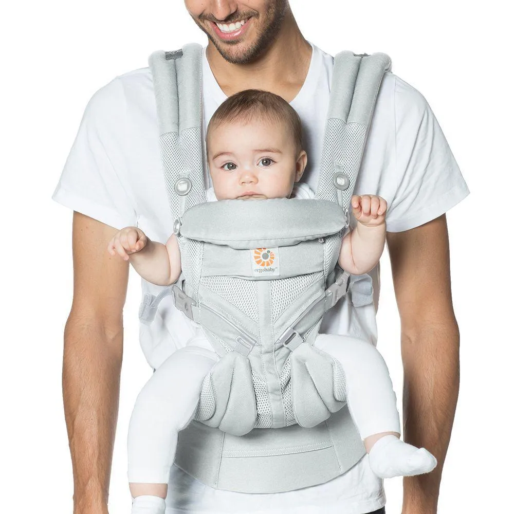 Ergobaby All Position OMNI 360 Cool Air Mesh Baby Carrier - Pearl Grey