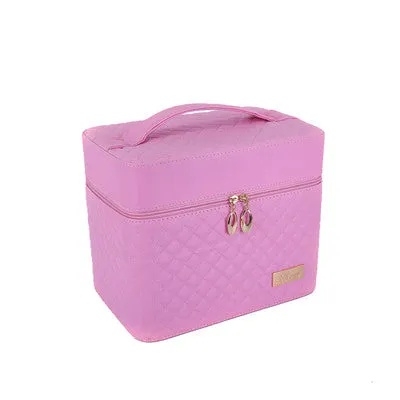 Flannel Cosmetic Box Shaped Large Capacity Case