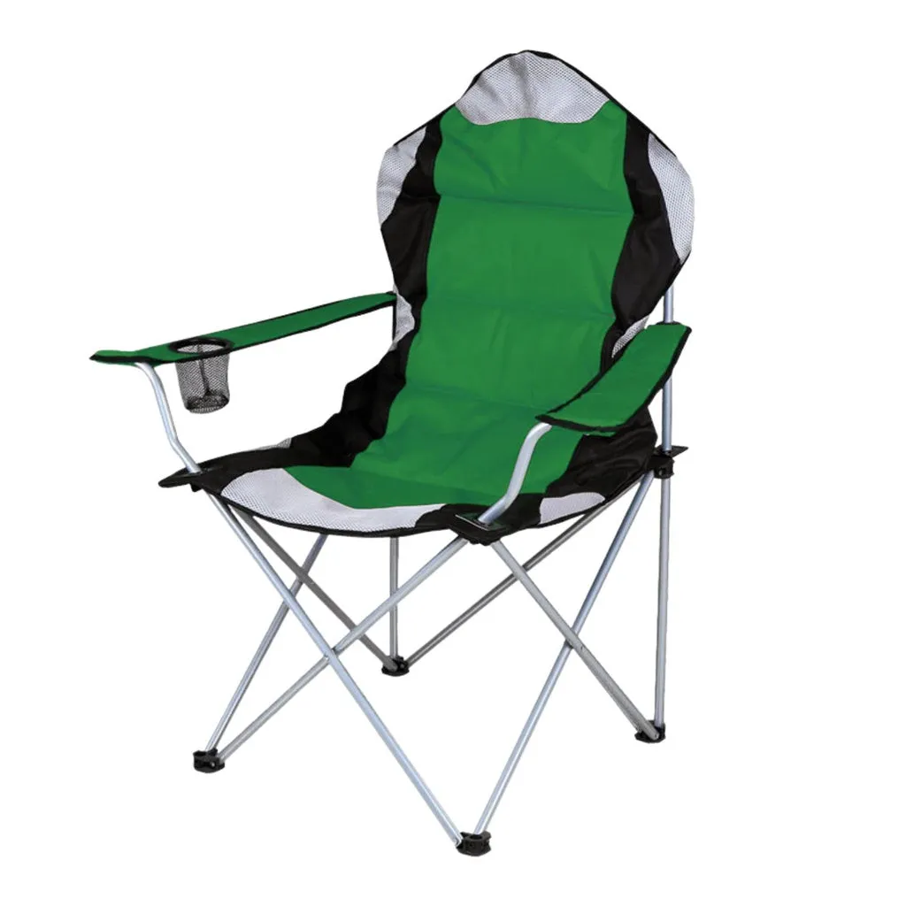 Foldable Padded Camping Chair with Cup Holder by KILIROO