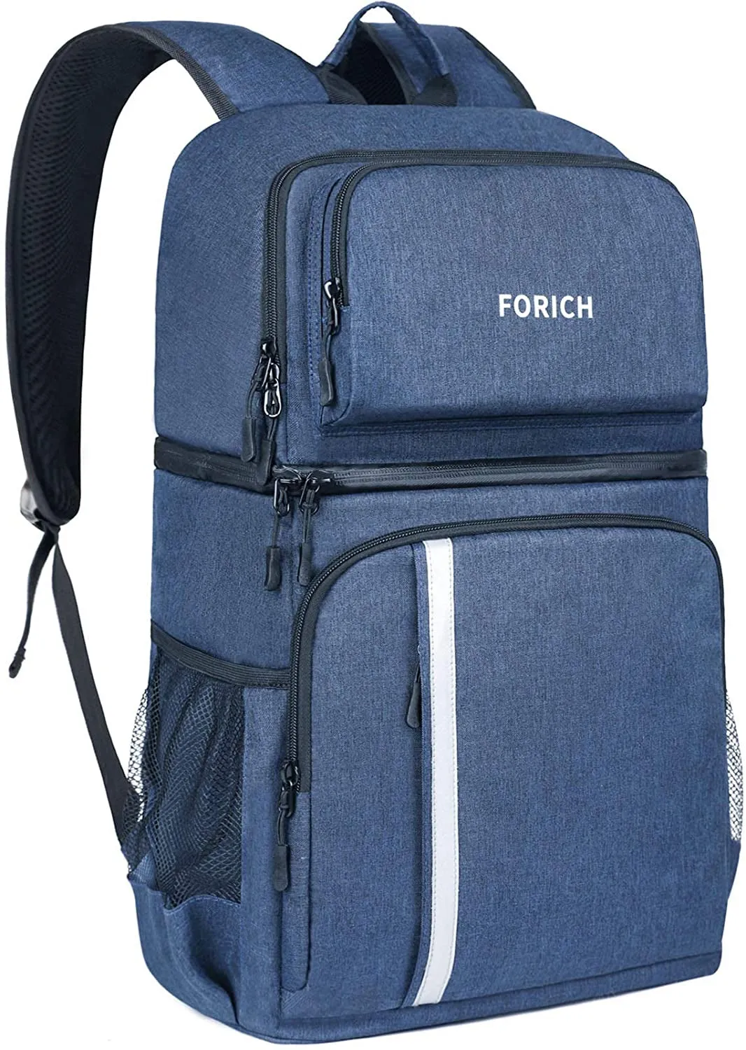 FORICH Insulated Waterproof Backpack Cooler Bag - Perfect for Work, Picnics, and More! Holds 30 Cans