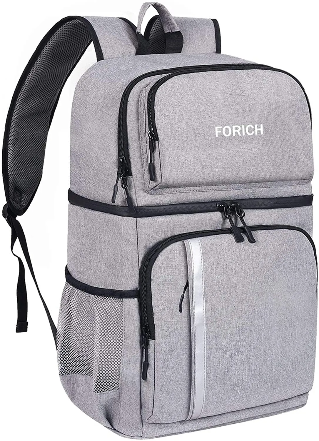 FORICH Insulated Waterproof Backpack Cooler Bag - Perfect for Work, Picnics, and More! Holds 30 Cans