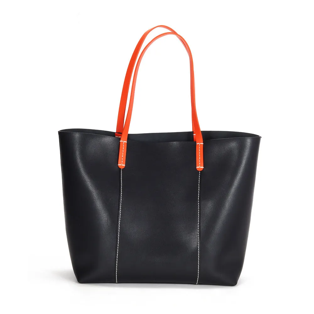 Genuine Leather Women Fashion Shoulder Tote Bag