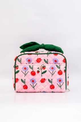 Getaway Toiletry Bag, Cherry Lips