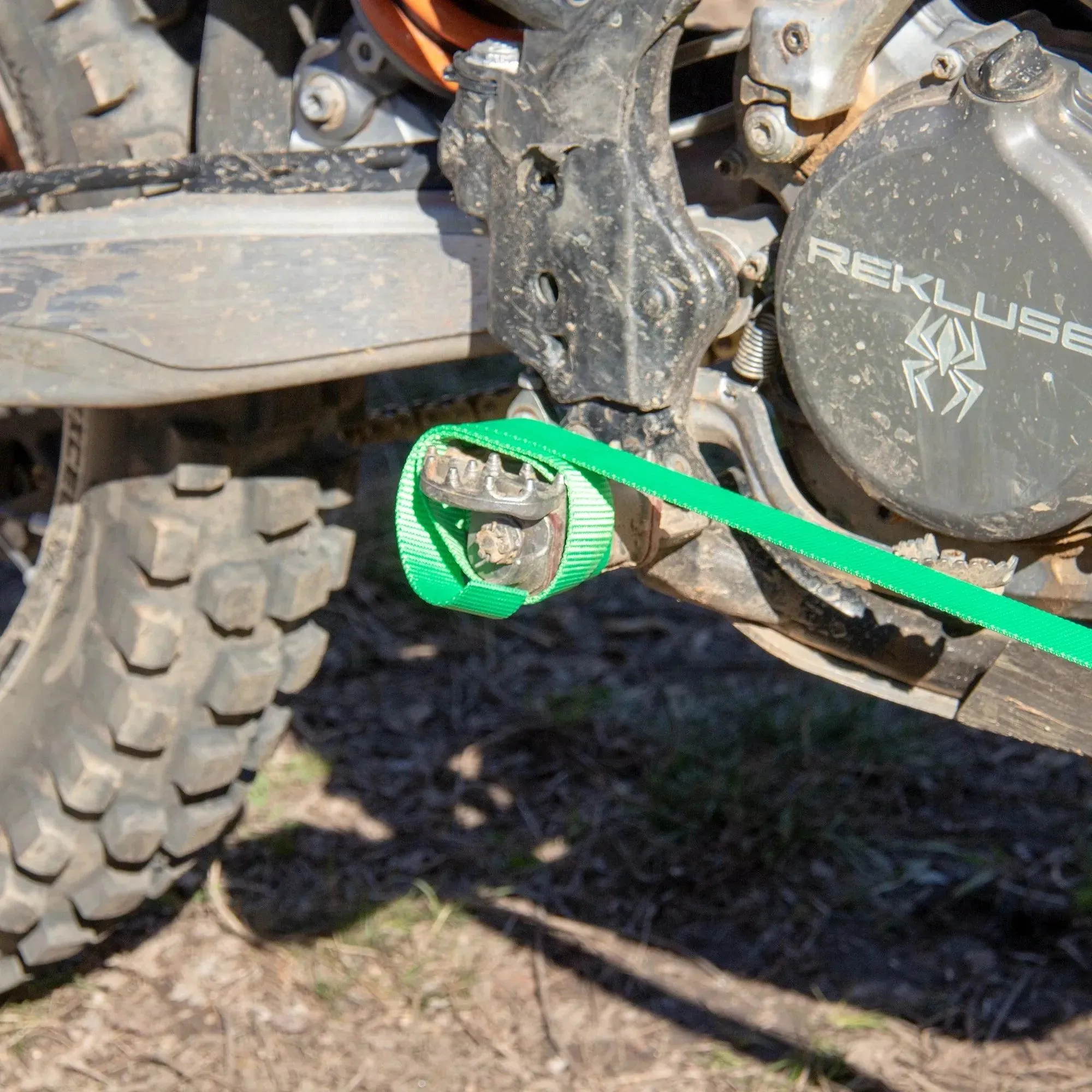 Green Chile Adventure Gear | Dynatow Dynamic Motorcycle Tow Strap