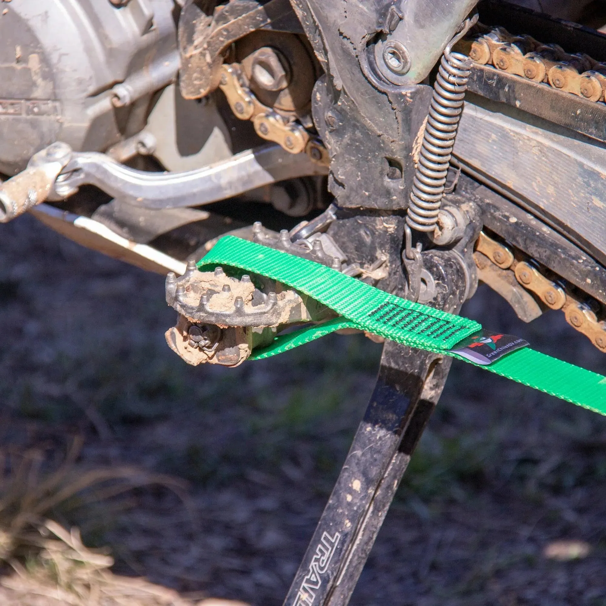 Green Chile Adventure Gear | Dynatow Dynamic Motorcycle Tow Strap