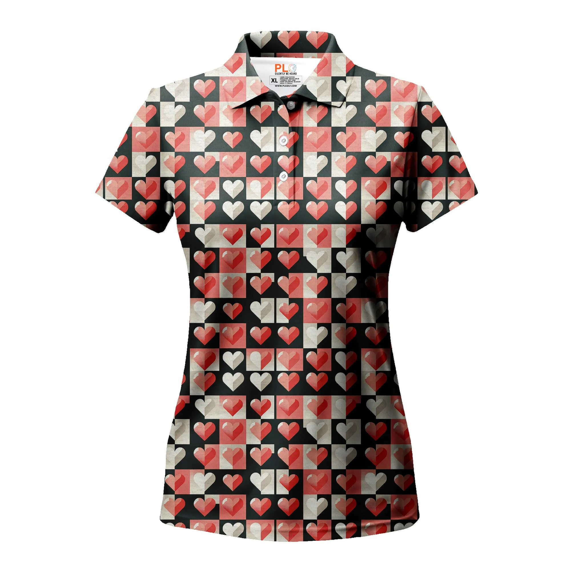 Heart Gridlock | Women's Short Sleeve