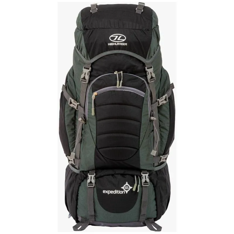 Highlander Rucksack Expedition 65L - Black