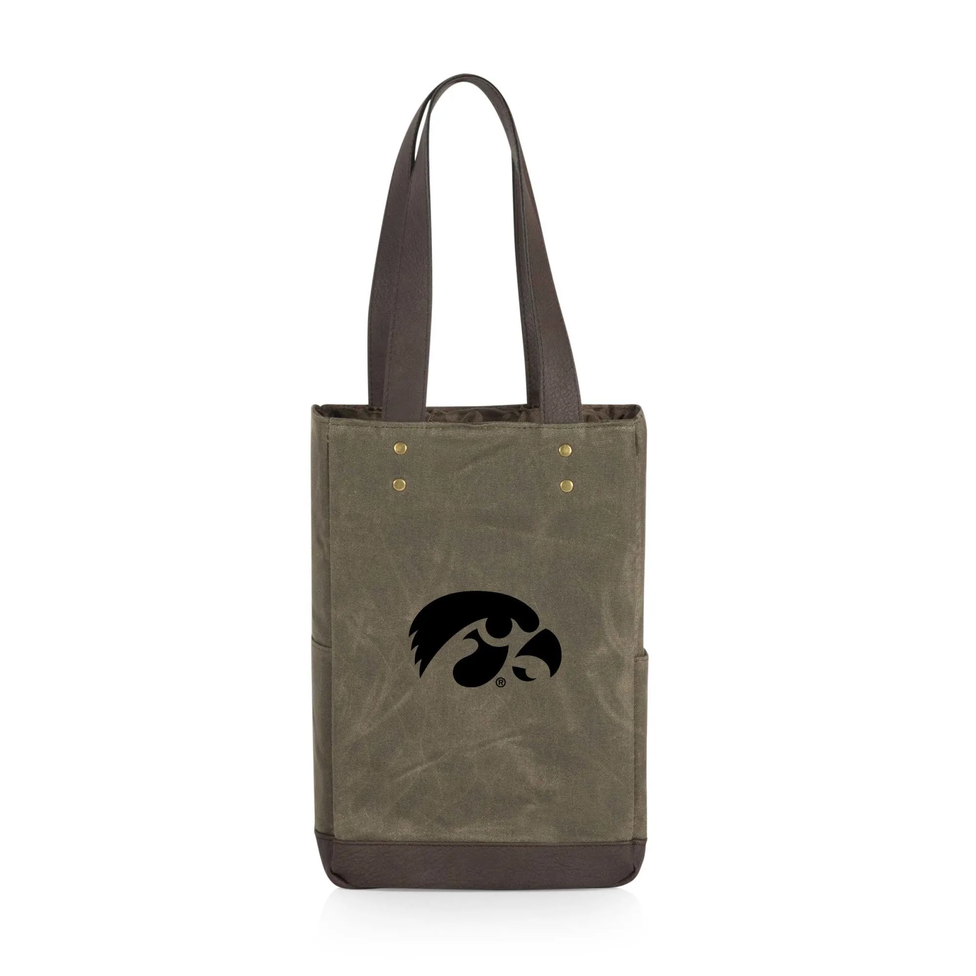 Iowa Hawkeyes - 2 Bottle Insulated Wine Cooler Bag