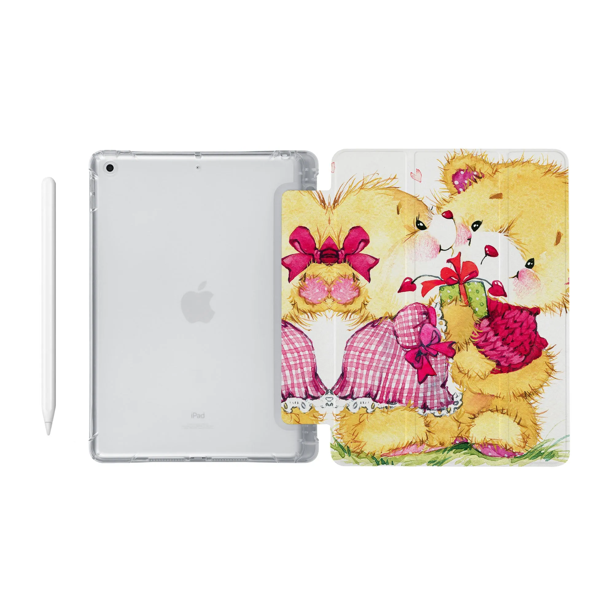 iPad SeeThru Case - Bear