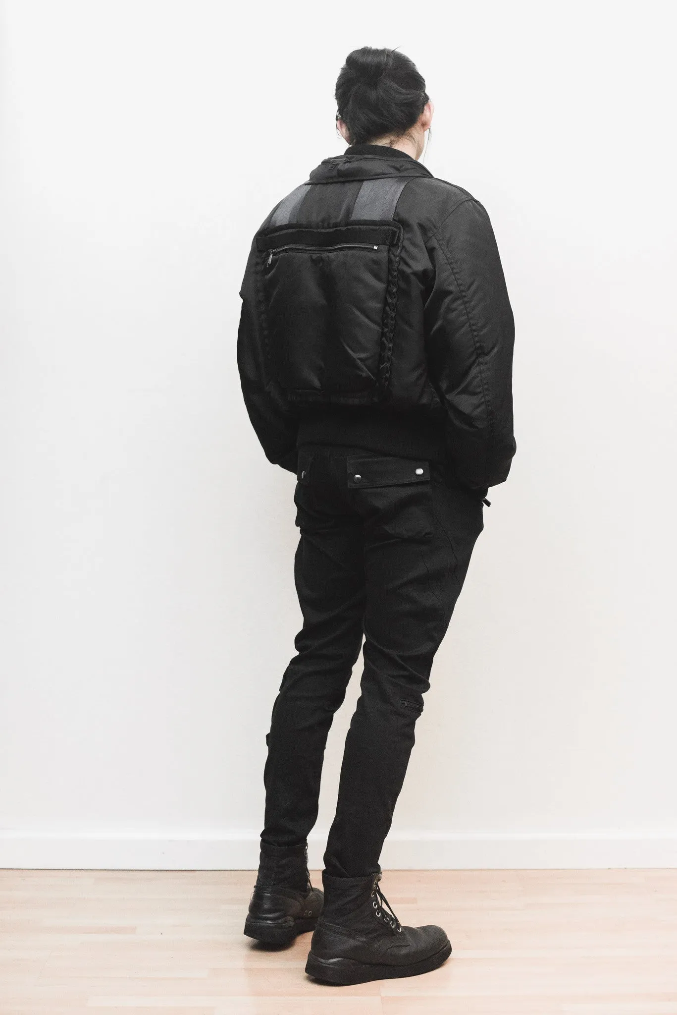 Issey Miyake AW96 Parachute Cargo MA-1 Bomber