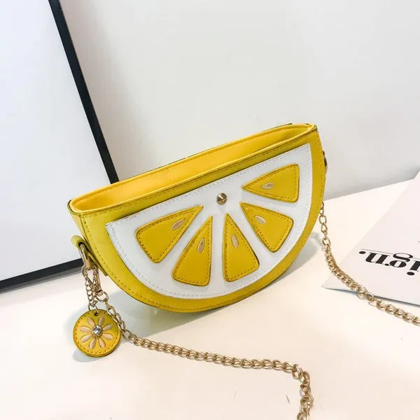 It's Been a Slice Lemon Cross-body Bag