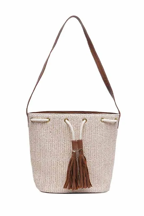 Ivory Raffia Bags Combo