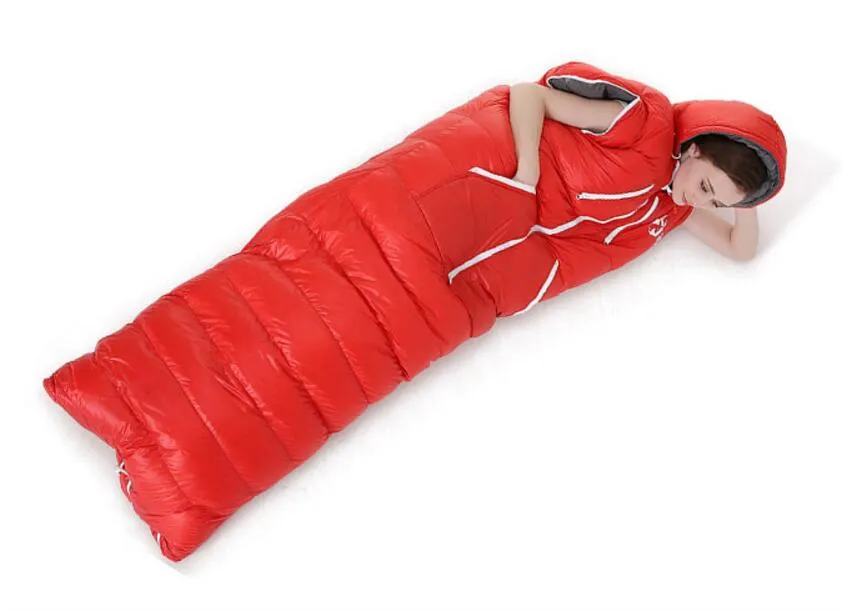 JUNGLEBOA Outdoor Ultralight Down Sleeping Bag