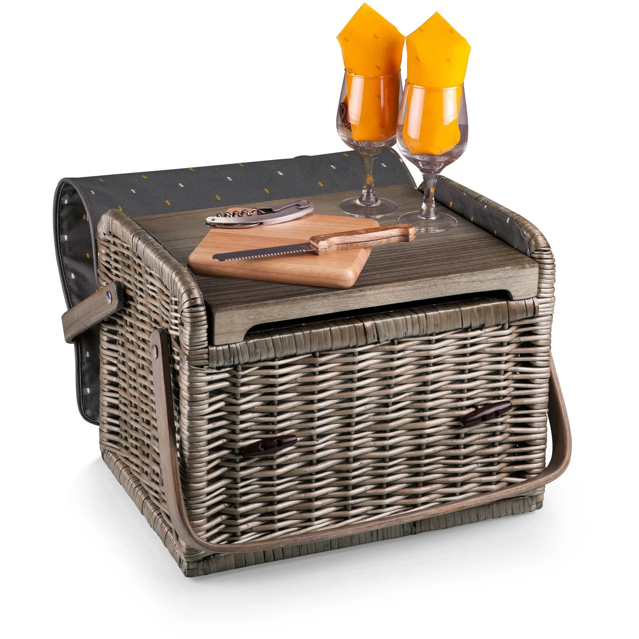 Kabrio Wine & Cheese Picnic Basket