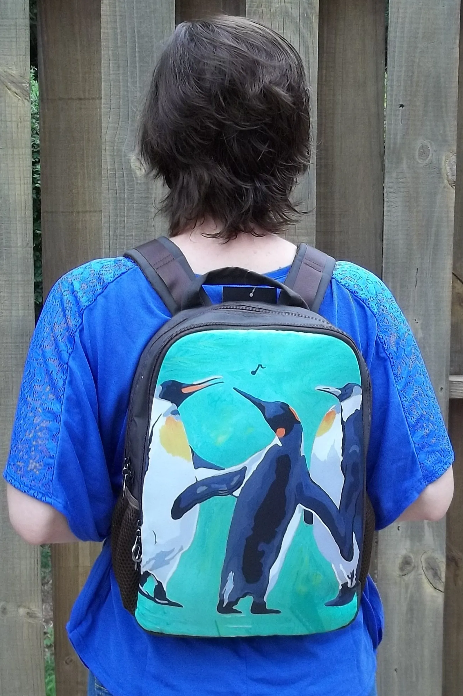 Kangaroo Backpack - Portrait of Charlie