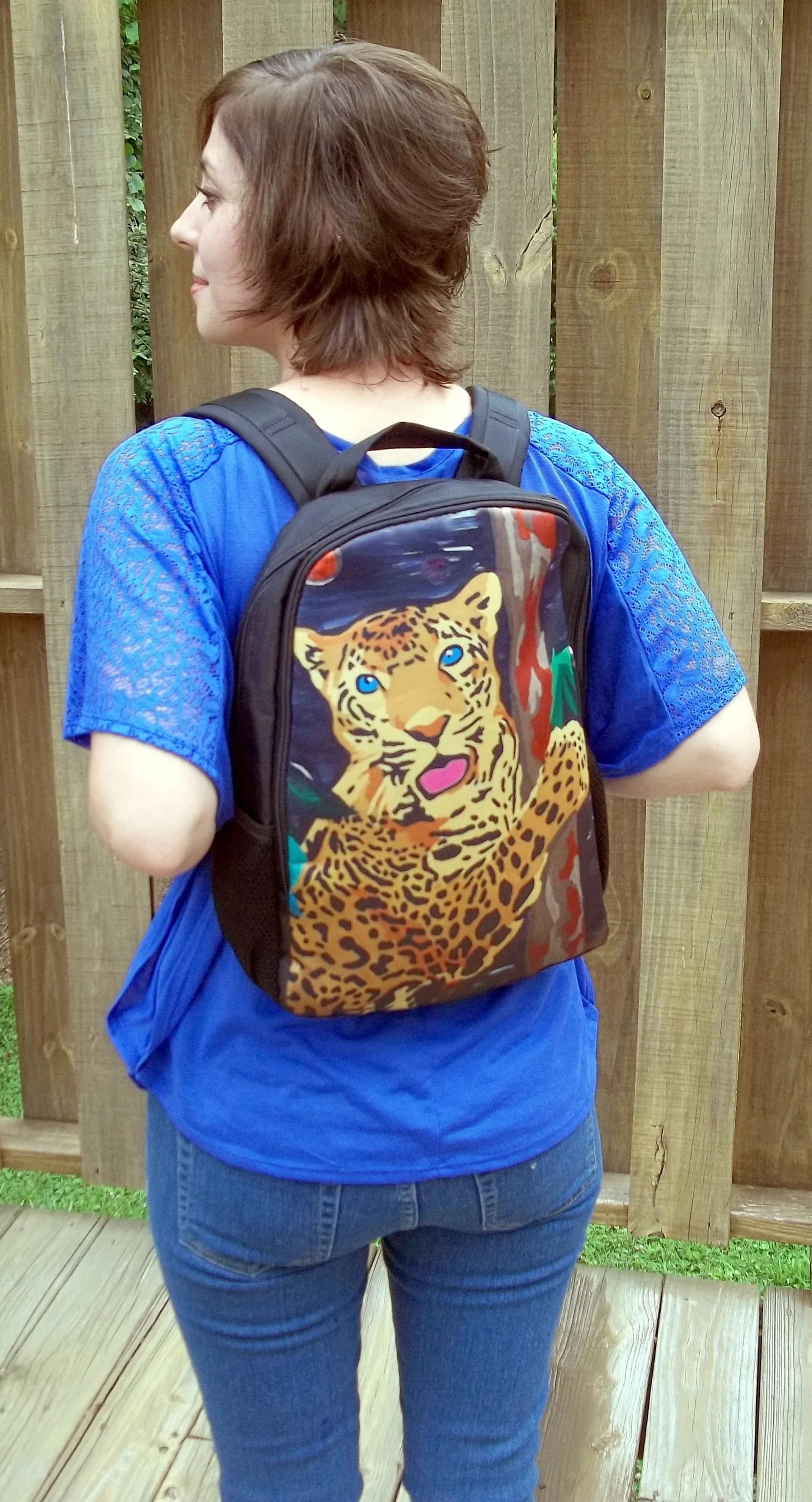 Kangaroo Backpack - Portrait of Charlie