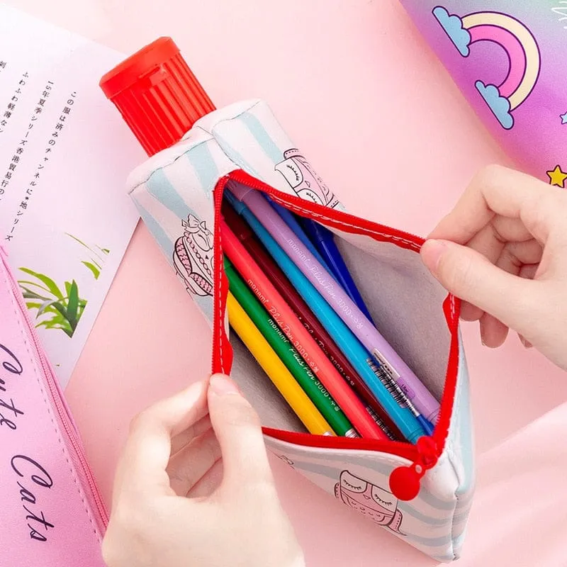 Kawaii Toothpaste Pencil Case