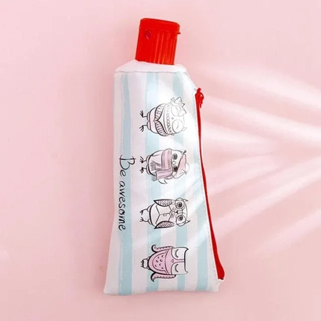 Kawaii Toothpaste Pencil Case