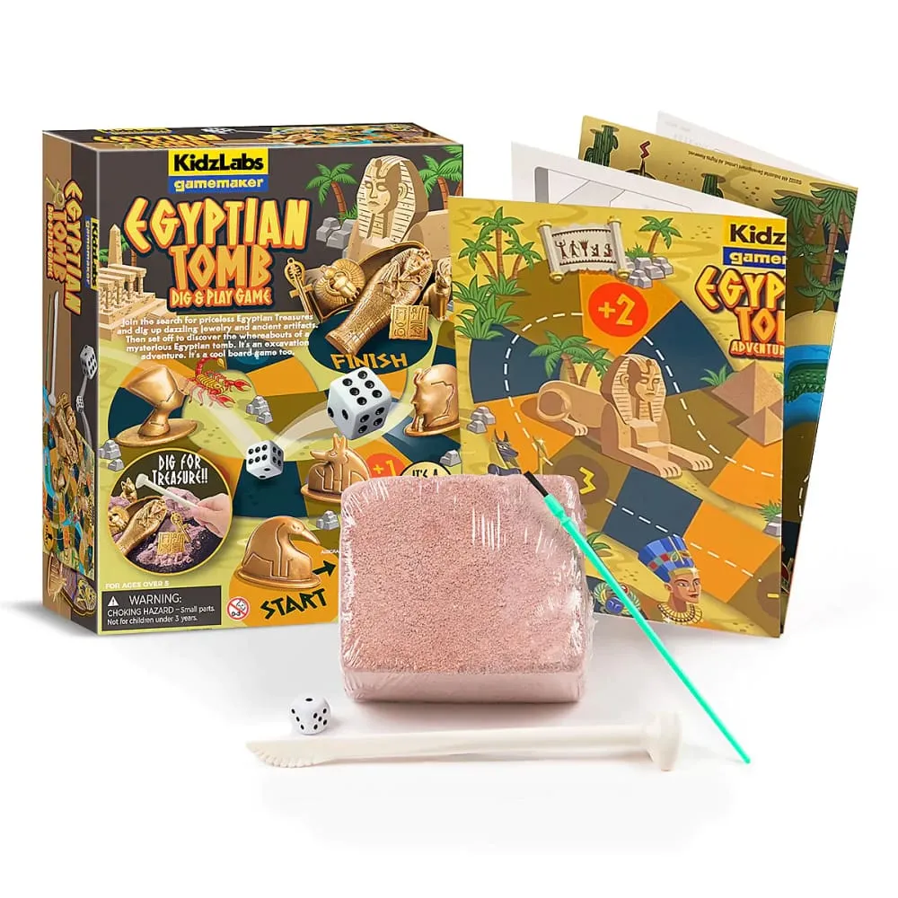 KidzLabs Egyptian Tomb Dig & Play