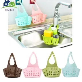 Kitchen Hanging sink Drain Basket Storage Drain Bag Cleaning Brush Toothbrush Holder Soap Sponge Drain Rack Sucker Storage Tool