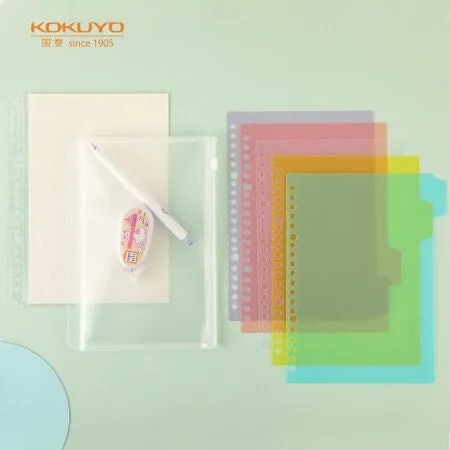 Kokuyo 2Way B5 Option Set For Kokuyo Smart Ring Binder Index Tabs 2Way Accessories Page Protect Pocket Sleeve | WSG-RUS91