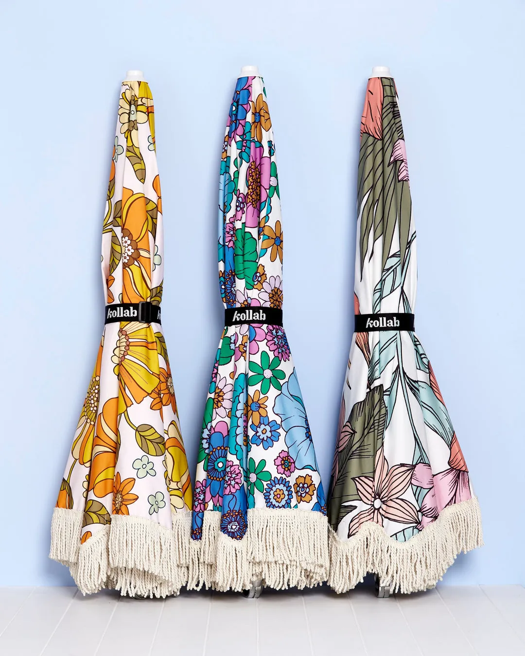 Kollab Umbrella Ocean Floral