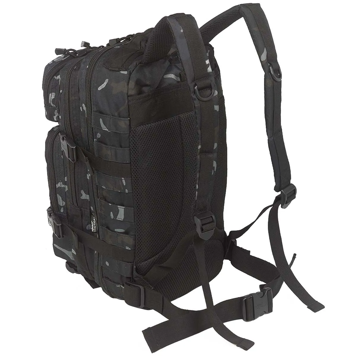 Kombat 28L MOLLE Assault Pack Black Camo