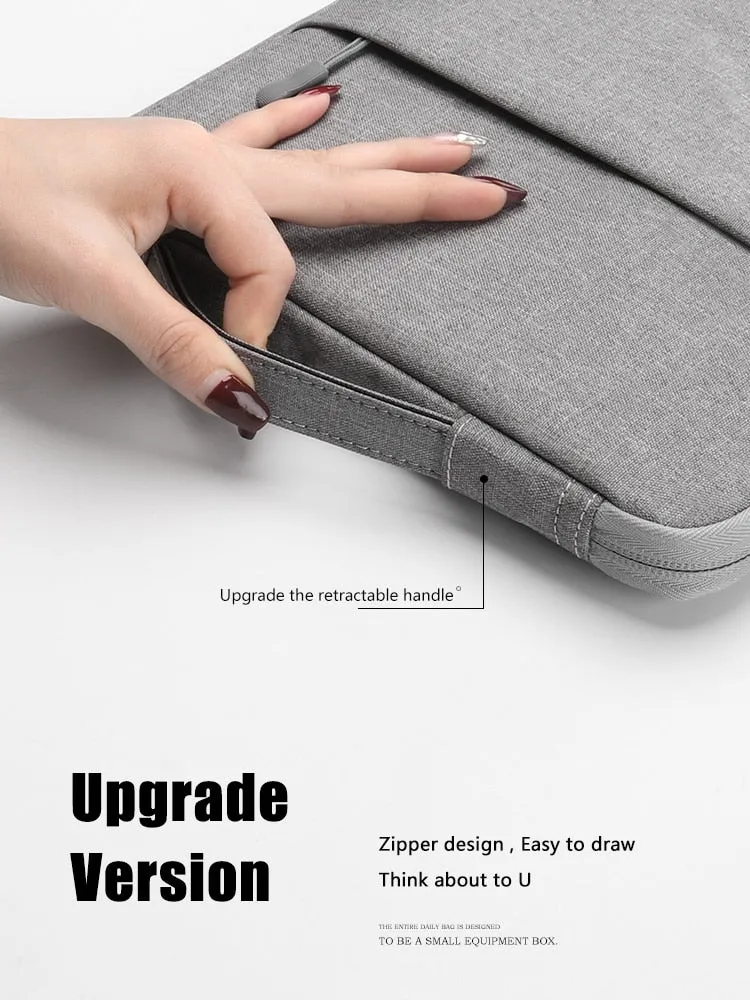 Laptop Notebook Case Tablet Sleeve Cover Bag for Macbook Pro Air Retina Xiaomi Huawei HP Dell