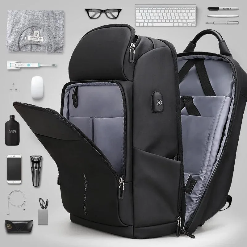 Large Capacity 15-inch Laptop Waterproof Cool Backpacks For Men's MOS0245