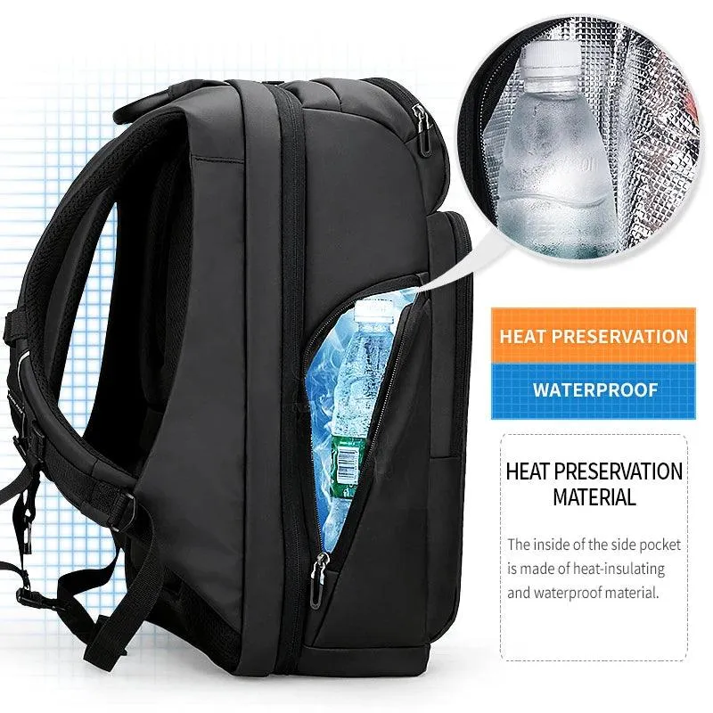 Large Capacity 15-inch Laptop Waterproof Cool Backpacks For Men's MOS0245