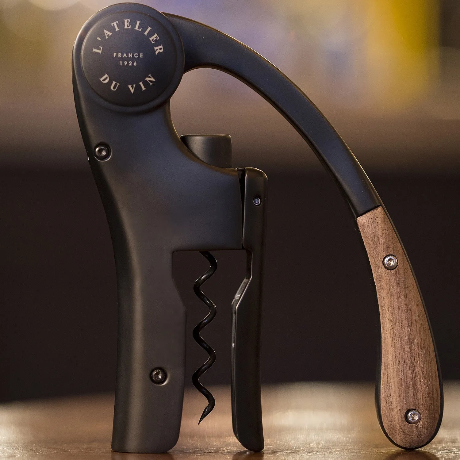 L'Atelier du Vin Black Oeno Motion Corkscrew