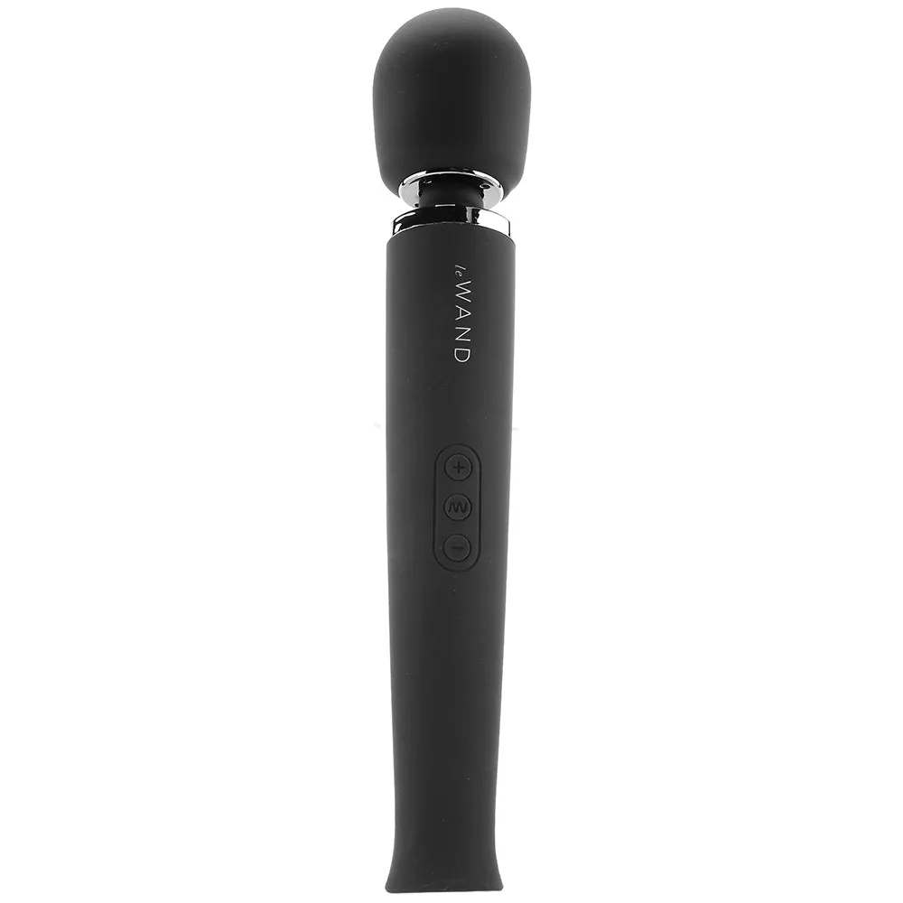 Le Wand Rechargeable Massager in Black