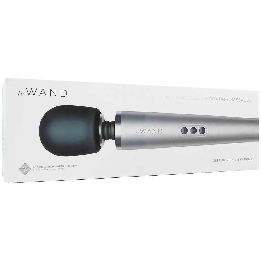 Le Wand Rechargeable Massager in Slate