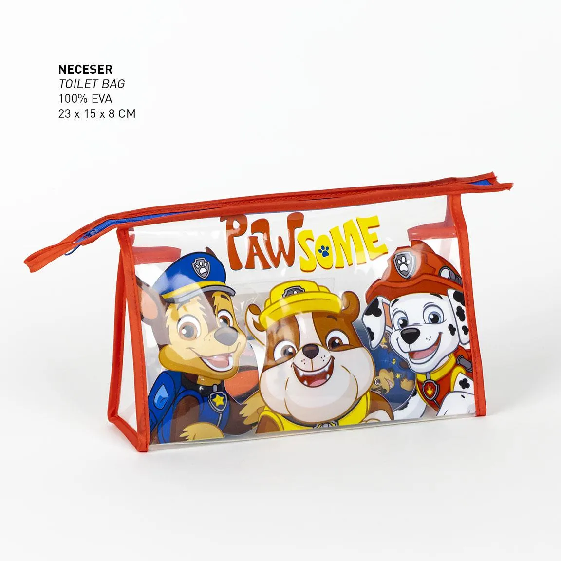 Licensed Paw Patrol Kids Toiletry Bag