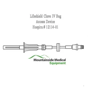 LifeShield Clave IV Bag Access Device 50/Case