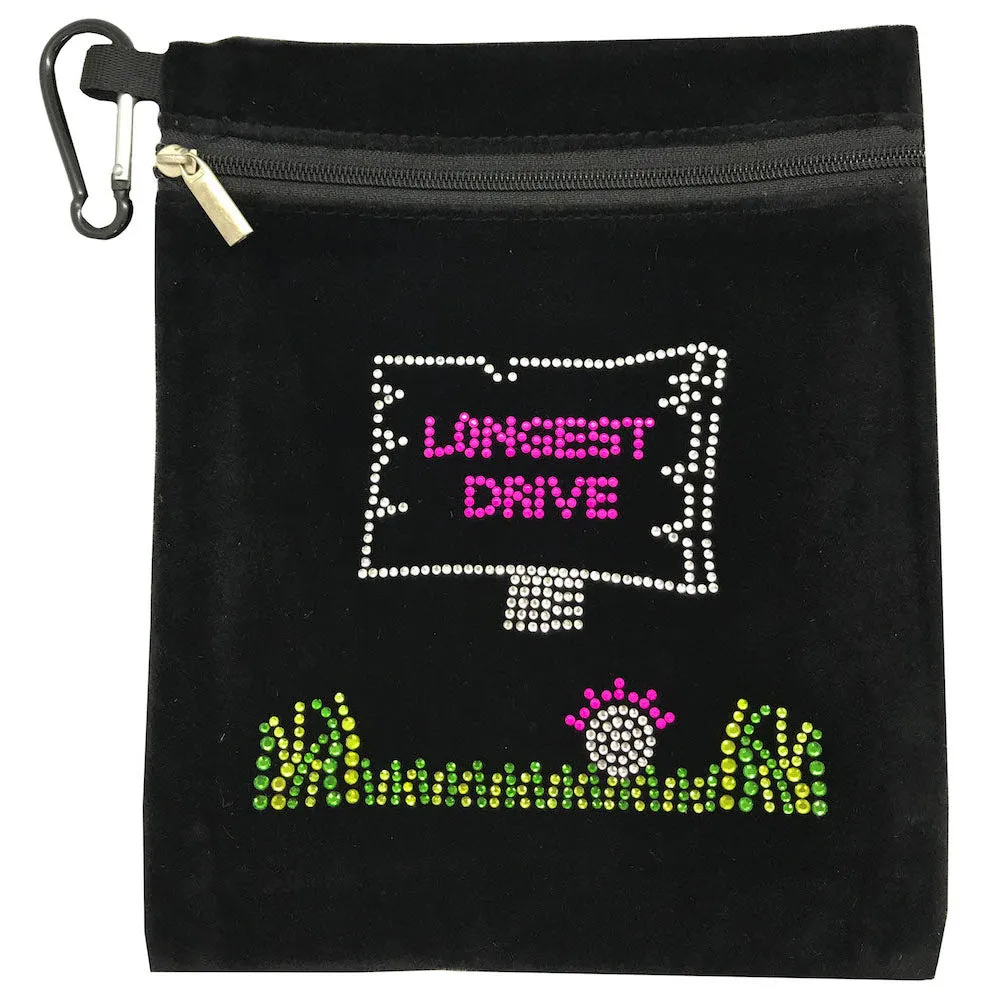 Longest Drive Bling Golf Accessory Bag