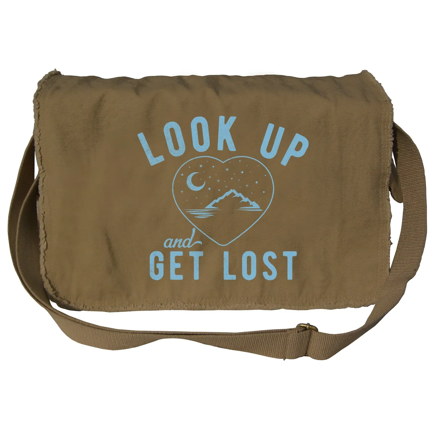 Look Up and Get Lost Messenger Bag