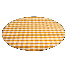 Love Rug - Gingham Butterscotch