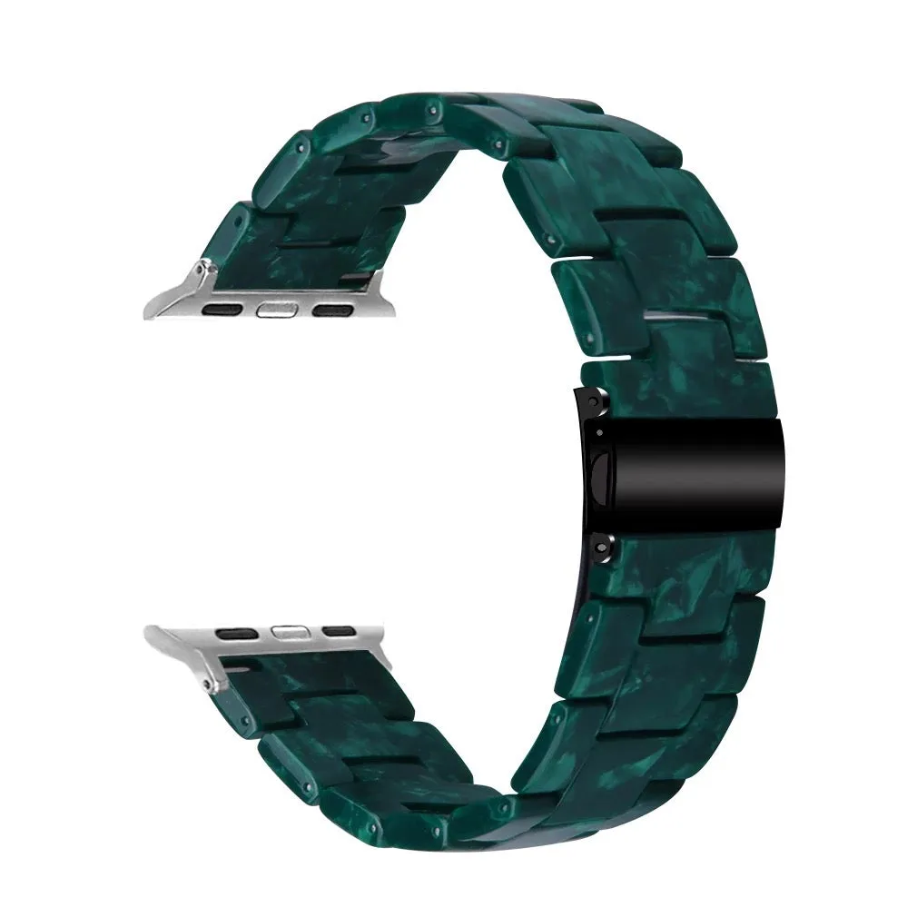 Luxurious Resin Link Band For Apple Watch Multiple Colors Available